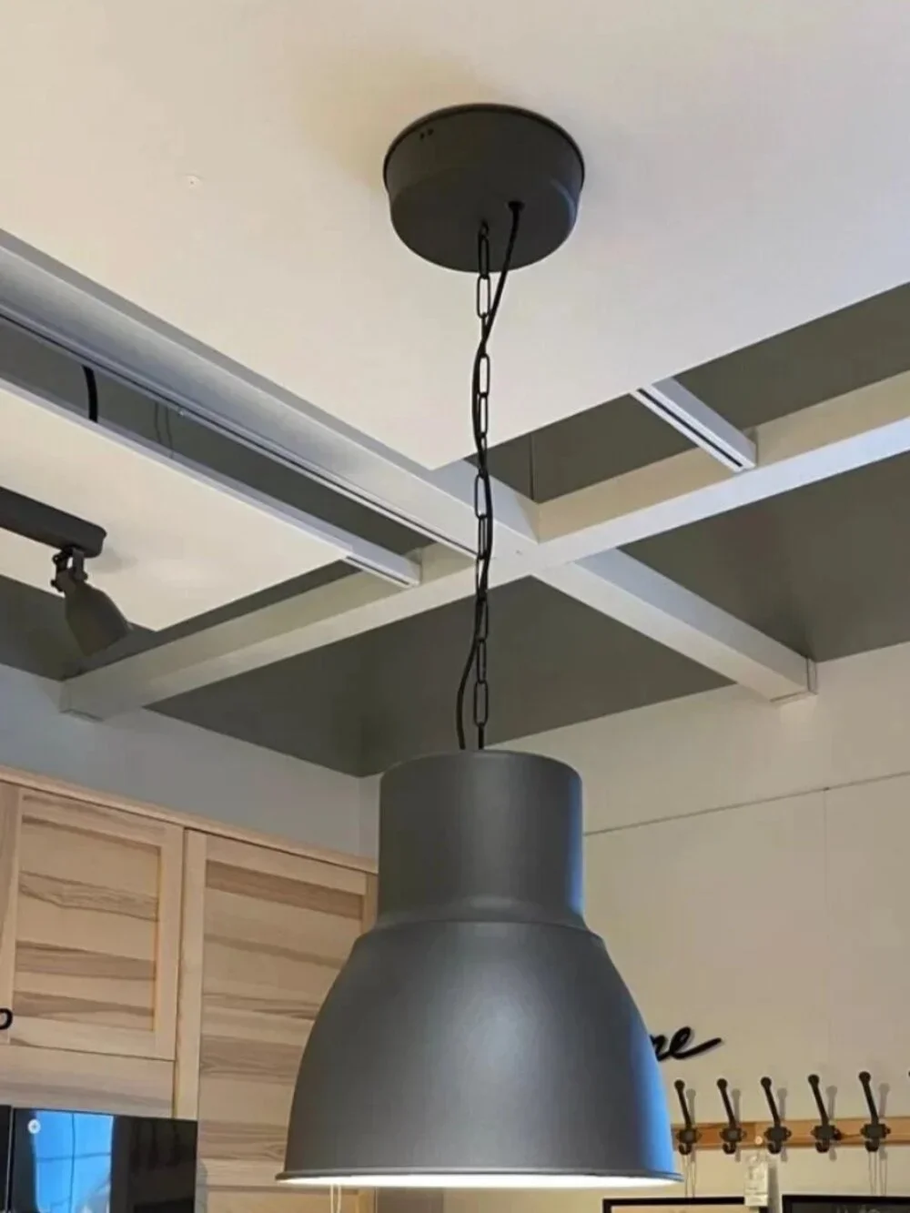 HEKTAR 202.961.09/20296109  Pendant lamp, dark gray, 15 